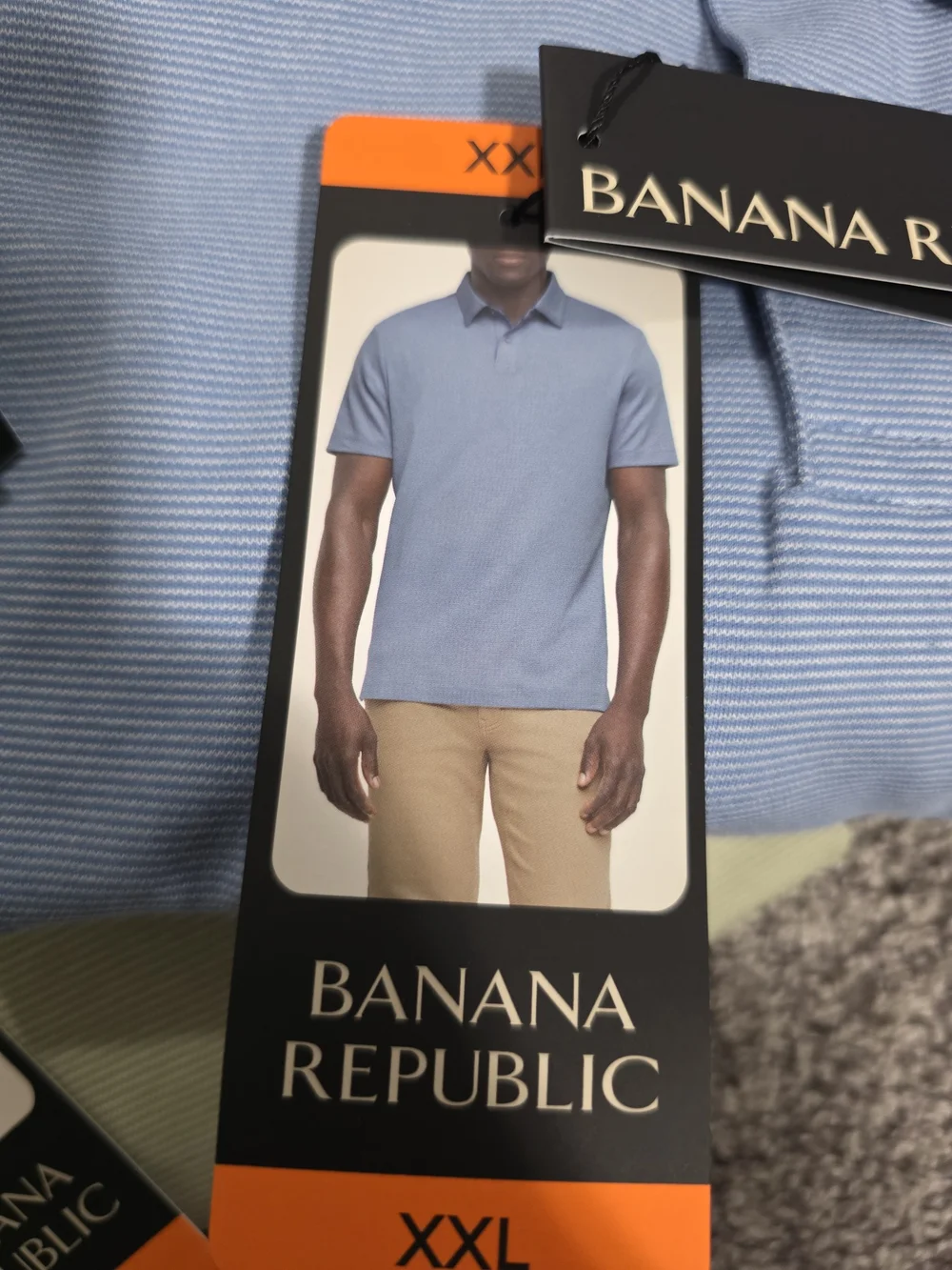 NWT Banana Republic Men’s Polo Pack - Light Blue and Sage